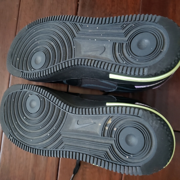 Unisex Black Air Force One React - Picture 8 of 10